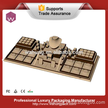 jewelry display wholesale & wooden display stands for jewelry (WH-3664)